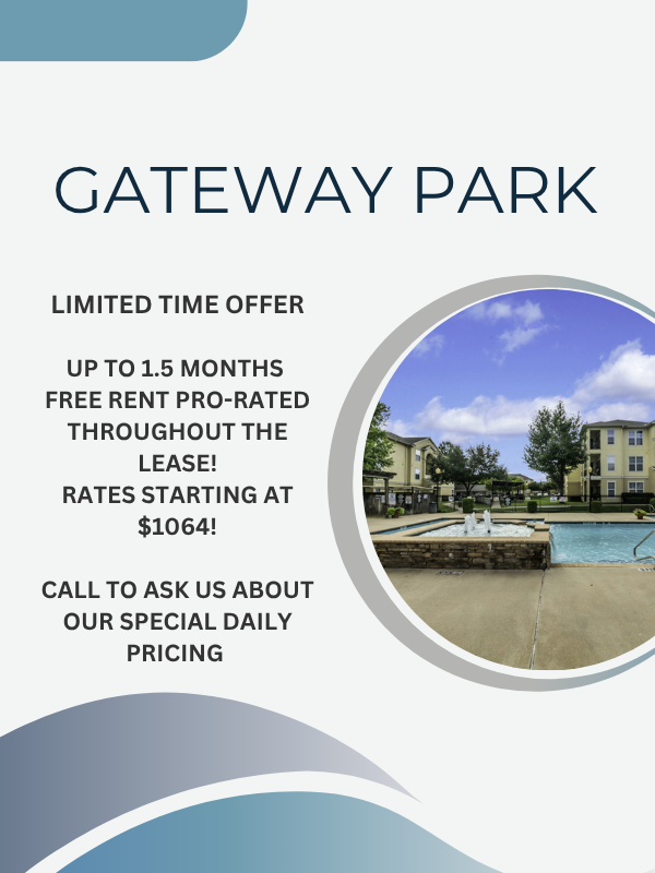 Limited time offer. Call to ask us about our special daily pricing.